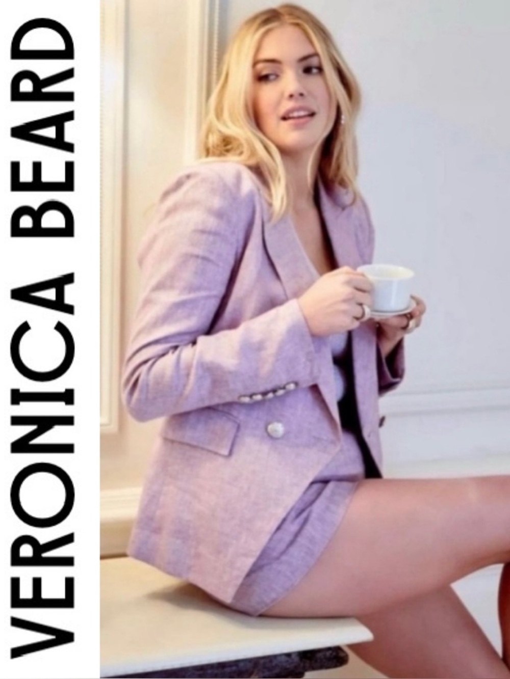 Veronica Beard 💜 Miller Linen Blazer & Kimm Short Set